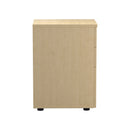 TC 3 Drawer Under Desk Pedestal - Maple - NWOF