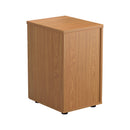 TC 3 Drawer Under Desk Pedestal in Nova Oak, featuring three spacious drawers for office storage and organization.