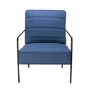 Elegant Jade reception chair by TC with a sleek design, shown from an angled view, featuring plush upholstery and modern style.
