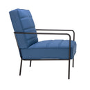 TC Jade reception chair with sleek design, shown from an angled view, featuring plush upholstery and modern style.