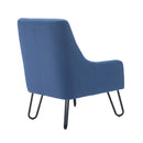 TC Pearl Reception Chair with elegant upholstered back and sleek design, ideal for stylish office or reception areas.