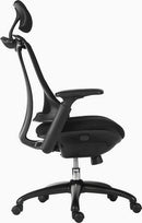 Rapport Mesh Luxury Curved Executive Chair With Removable Headrest & Height Adjustable Arms - NWOF