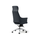 Tempo High Back Executive Chair - Black Faux Leather