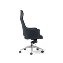 Tempo High Back Executive Chair - Black Faux Leather