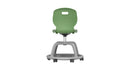 Titan Arc Community Chair in forest green, rear view showcasing sturdy design and comfortable seating for outdoor or communal spaces
