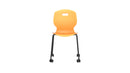 Titan Coral Arc Mobile Chair with sleek design, featuring a modern coral-colored frame and ergonomic seating for comfort.