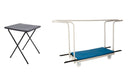 Titan Exam Desk & Trolley Bundle x 40 - Charcoal - NWOF