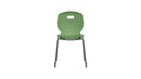 Titan Arc Skid Chair Size 5 with forest green rear view showing durable construction and ergonomic design.