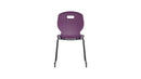Titan Arc Skid Chair Size 6 with gray skid base and ergonomic design, shown from rear angle.