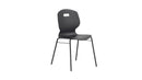 Titan Arc 4 Leg Chair with Brace in anthracite, size 5, featuring a sturdy frame and modern design for comfortable seating.