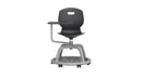 Titan Marigold Arc Community Personal Workspace Chair with ergonomic design and adjustable features in a vibrant orange color.