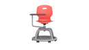 Titan Arc Community personal workspace chair in marigold, featuring ergonomic design and adjustable height for comfortable seating.