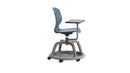 Titan Arc Community Personal Workspace Chair in Marigold with ergonomic design and adjustable features.