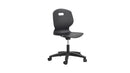 Titan Arc Swivel Chair with anthracite swivel base and modern design, shown from the front in a stylish office setting.
