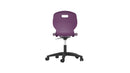 Titan Arc Swivel Chair with a gray swivel base and ergonomic design, viewed from the rear showing the chair's back and swivel mechanism.