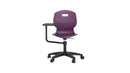 Titan Arc swivel and personal workspace chair with a grey swivel base and ergonomic design, shown from the front.