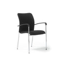 Tori Stacking Chair With Upholstered Seat & Back - NWOF