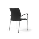 Tori Stacking Chair With Upholstered Seat & Back - NWOF