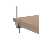 Universal Fabric Screen Brackets For Desktops 15mm-36mm (Pair) - NWOF