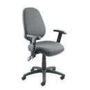 Dams Vantage 100 2 Lever PCB Operators Chair with adjustable height and ergonomic design for comfortable seating.