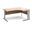 Dams Vivo ergonomic beech desk with smooth surface and modern design, ideal for workspace comfort and productivity.