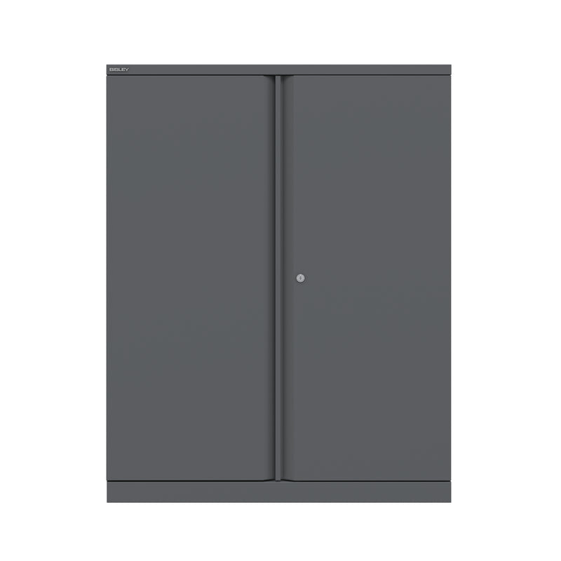 Bisley 1000mm Wide Essentials Office Cupboard (2 Shelves)