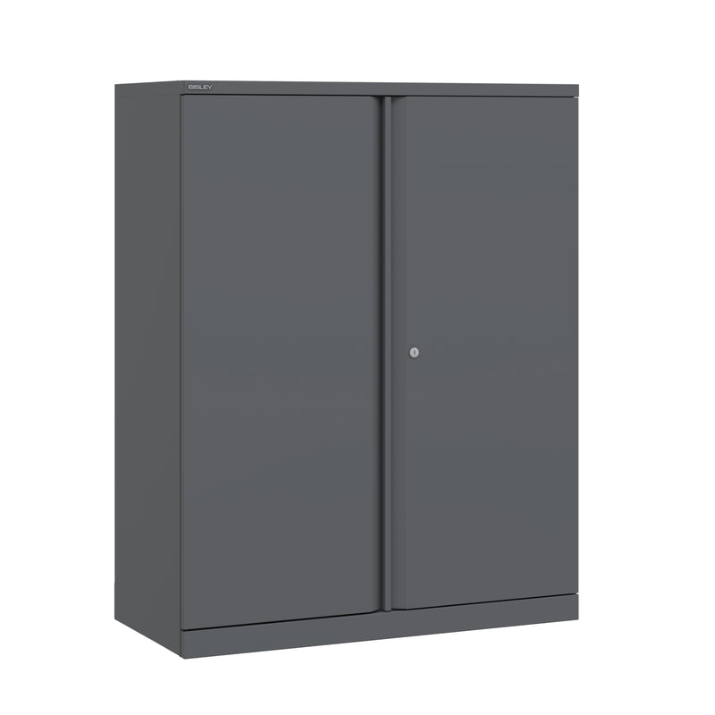 Bisley 1000mm Wide Essentials Office Cupboard (2 Shelves)