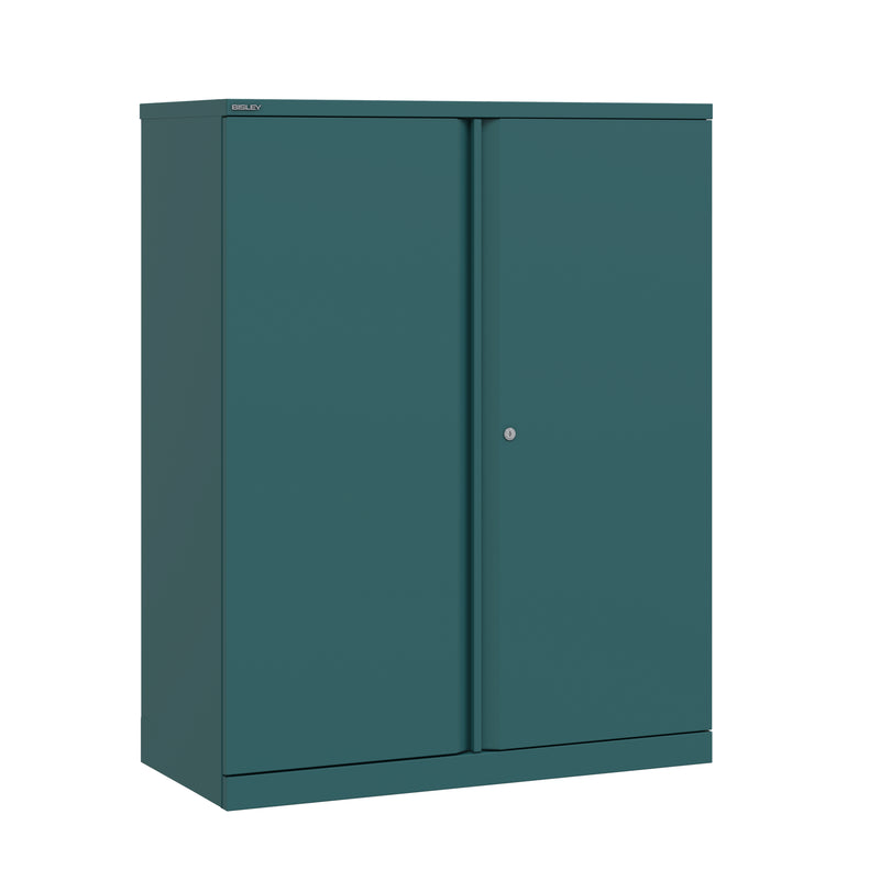 Bisley 1000mm Wide Essentials Office Cupboard (2 Shelves)