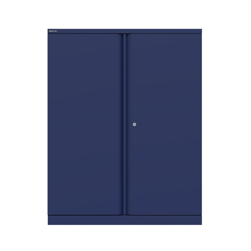 Bisley 1000mm Wide Essentials Office Cupboard (2 Shelves)