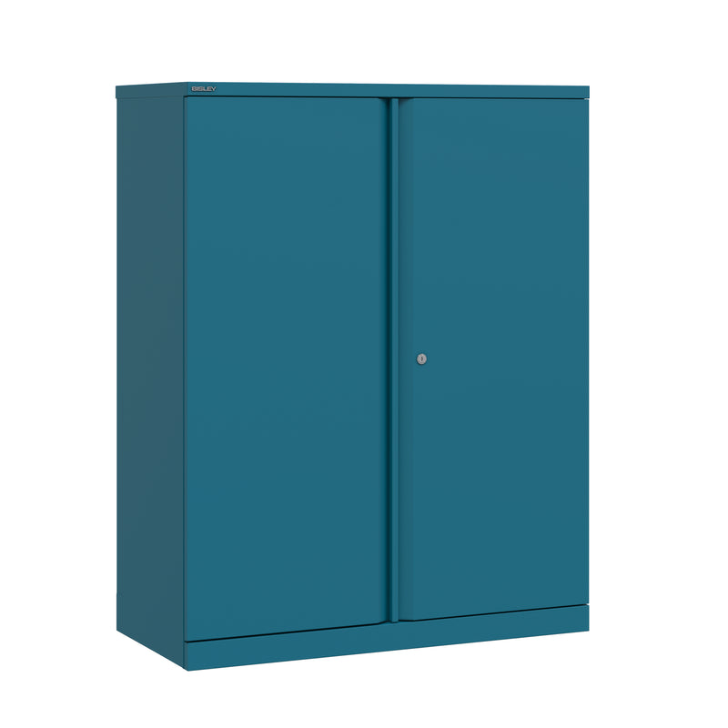 Bisley 1000mm Wide Essentials Office Cupboard (2 Shelves)