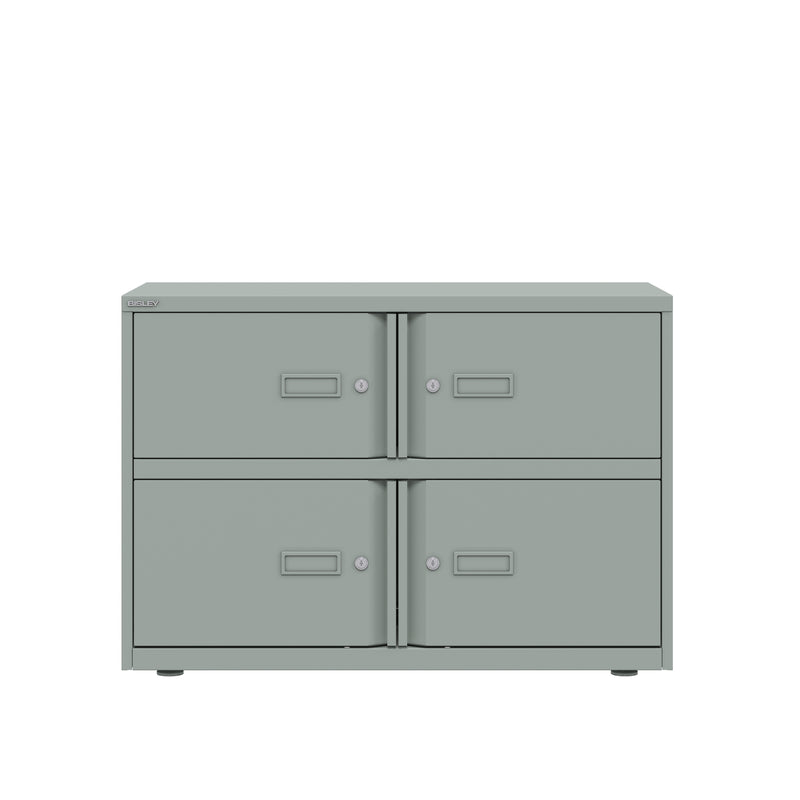 Bisley 1000mm Wide Essentials Lodge - 4 Door Locker Cabinet