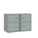 Bisley 1000mm Wide Essentials Lodge - 4 Door Locker Cabinet - NWOF