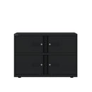 Bisley 1000mm Wide Essentials Lodge - 4 Door Locker Cabinet - NWOF
