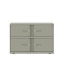 Bisley 1000mm Wide Essentials Lodge - 4 Door Locker Cabinet - NWOF