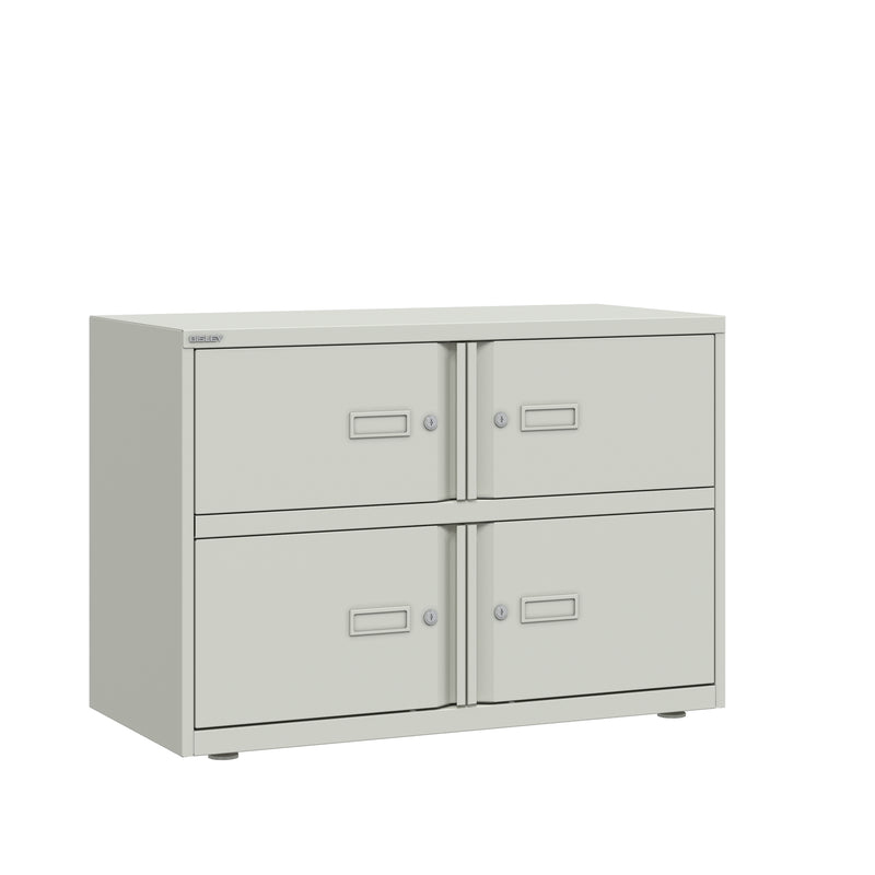 Bisley 1000mm Wide Essentials Lodge - 4 Door Locker Cabinet