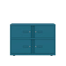 Bisley 1000mm Wide Essentials Lodge - 4 Door Locker Cabinet - NWOF