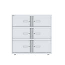 Bisley 1000mm Wide Essentials Lodge - 6 Door Locker Cabinet - NWOF
