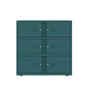 Bisley 1000mm Wide Essentials Lodge - 6 Door Locker Cabinet - NWOF