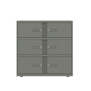 Bisley 1000mm Wide Essentials Lodge - 6 Door Locker Cabinet - NWOF