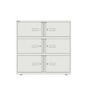 Bisley 1000mm Wide Essentials Lodge - 6 Door Locker Cabinet - NWOF