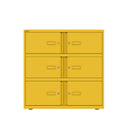 Bisley 1000mm Wide Essentials Lodge - 6 Door Locker Cabinet - NWOF