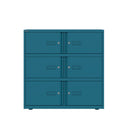 Bisley 1000mm Wide Essentials Lodge - 6 Door Locker Cabinet - NWOF