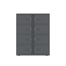 Bisley 1000mm Wide Essentials Lodge - 8 Door Locker Cabinet - NWOF