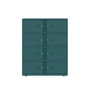 Bisley 1000mm Wide Essentials Lodge - 8 Door Locker Cabinet - NWOF