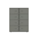 Bisley 1000mm Wide Essentials Lodge - 8 Door Locker Cabinet - NWOF