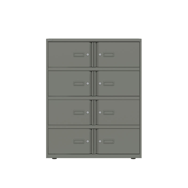 Bisley 1000mm Wide Essentials Lodge - 8 Door Locker Cabinet