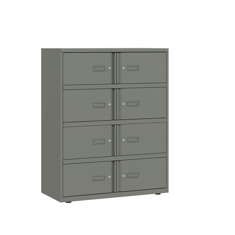 Bisley 1000mm Wide Essentials Lodge - 8 Door Locker Cabinet