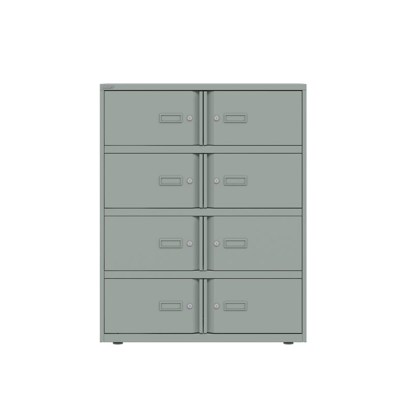 Bisley 1000mm Wide Essentials Lodge - 8 Door Locker Cabinet