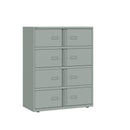 Bisley 1000mm Wide Essentials Lodge - 8 Door Locker Cabinet - NWOF