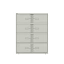 Bisley 1000mm Wide Essentials Lodge - 8 Door Locker Cabinet - NWOF